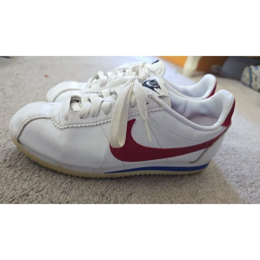 Nike Women's White and Red Trainers